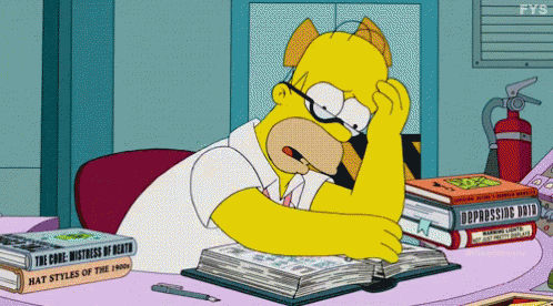 Homero Simpson con Estrés