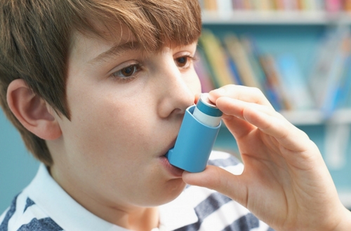 ataque de asma en niños