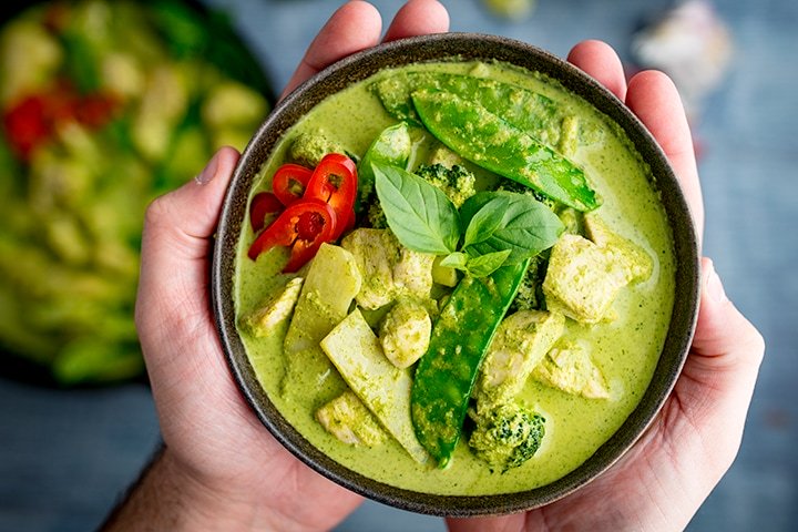 Curry verde tailandés