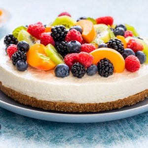 cheesecake fruta