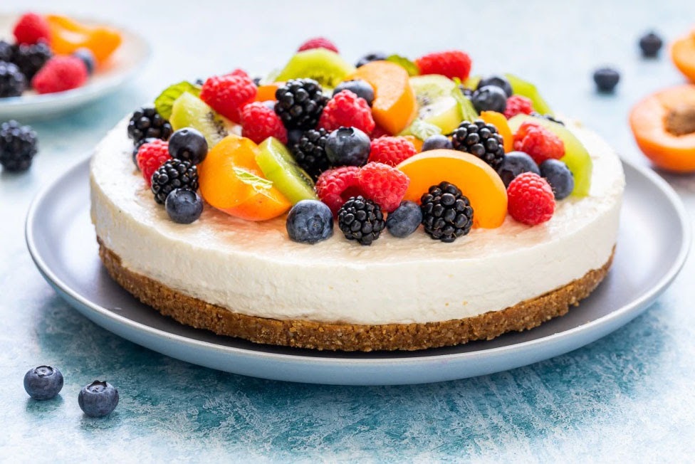 cheesecake fruta