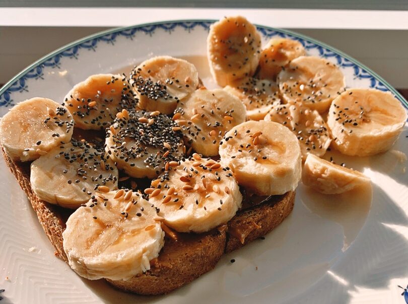 desayuno de crema de cacahuate