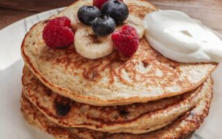 desayunos - hotcakes de platano