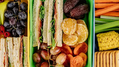 lunch para la escuela